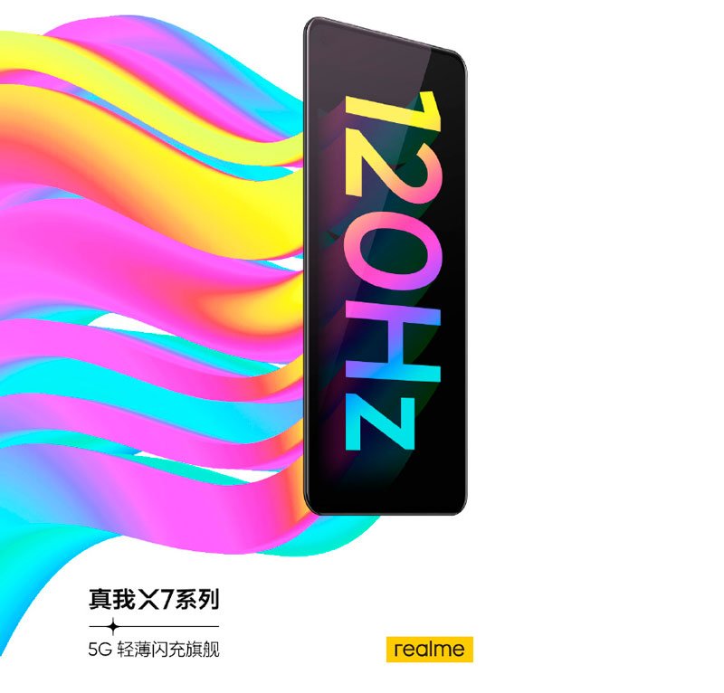 A Realme lançará em breve um celular com tela de 120 Hz e 5G