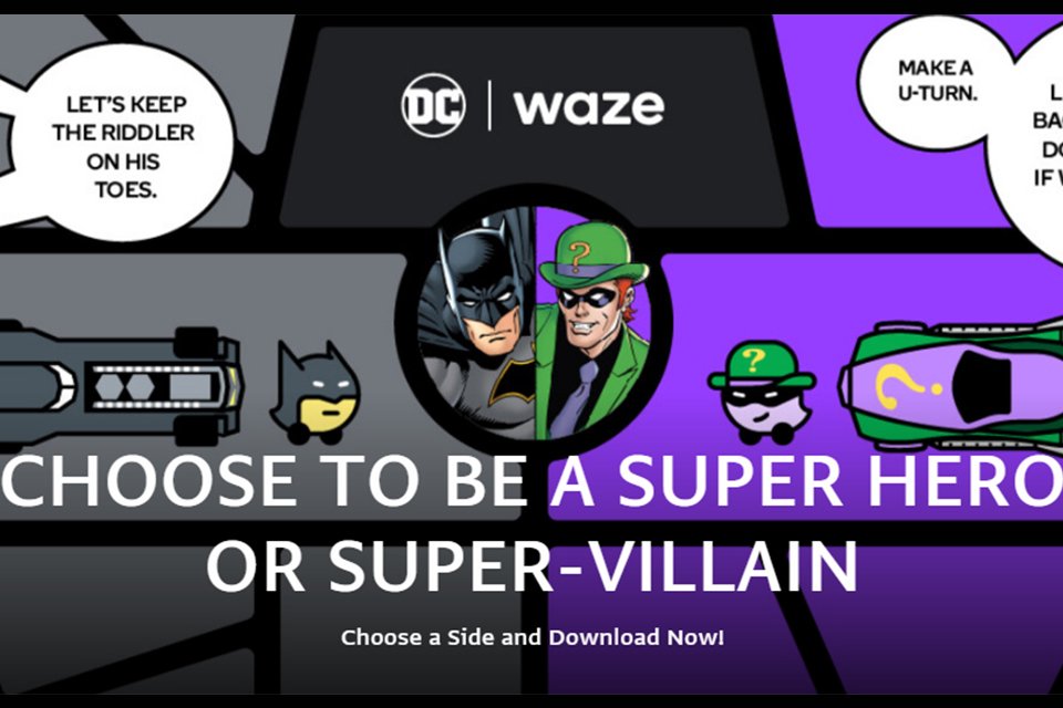 Waze lançará tema especial em comemoração ao Dia do Batman