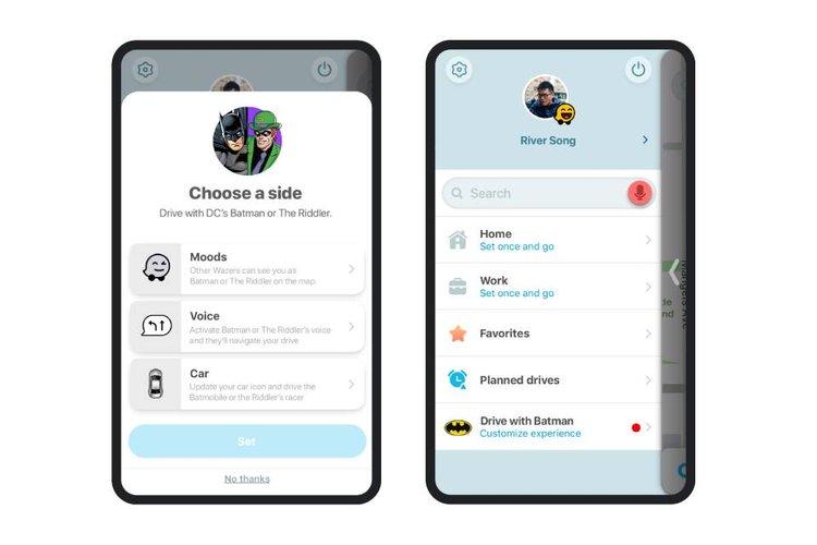 Gotham City chega ao mundo real com Waze.