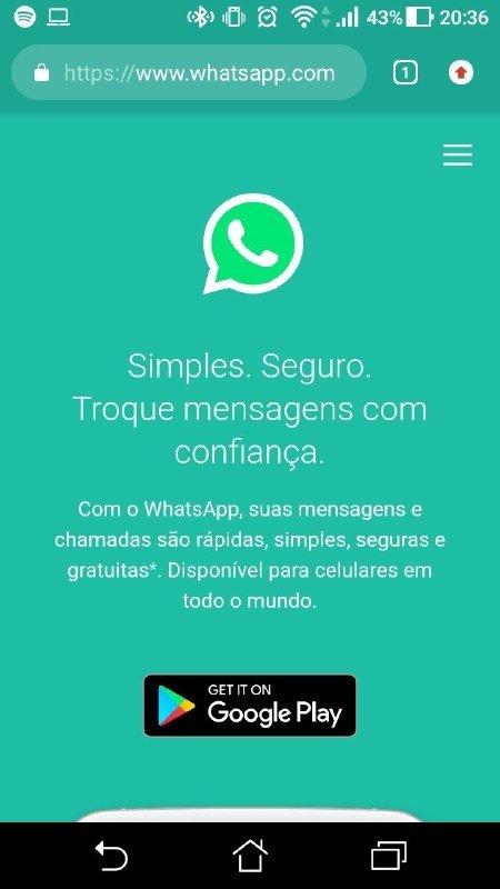 Como Usar O Whatsapp Web No Celular Tecmundo 6878