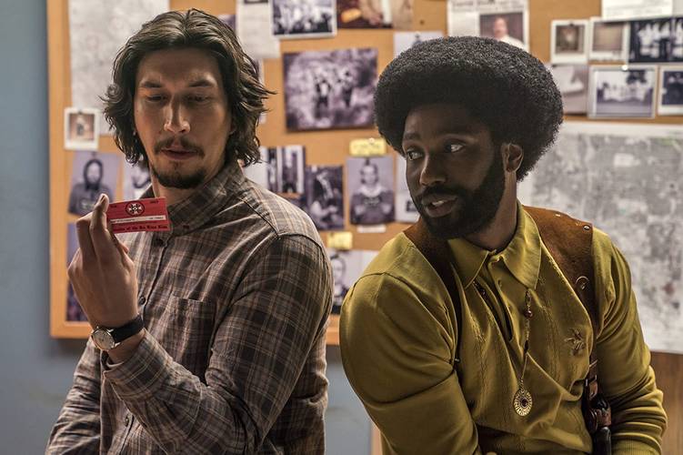 John David Washington e Adam Driver em 'Infiltrado na Klan'