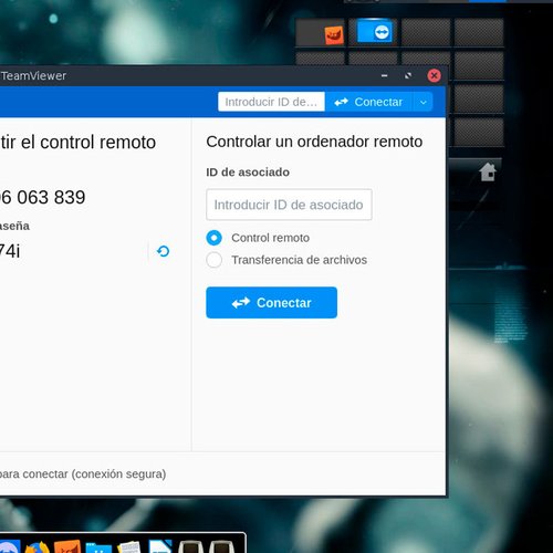 Além de apps de vídeo, o Escuelas Linux também conta com o TeamViewer