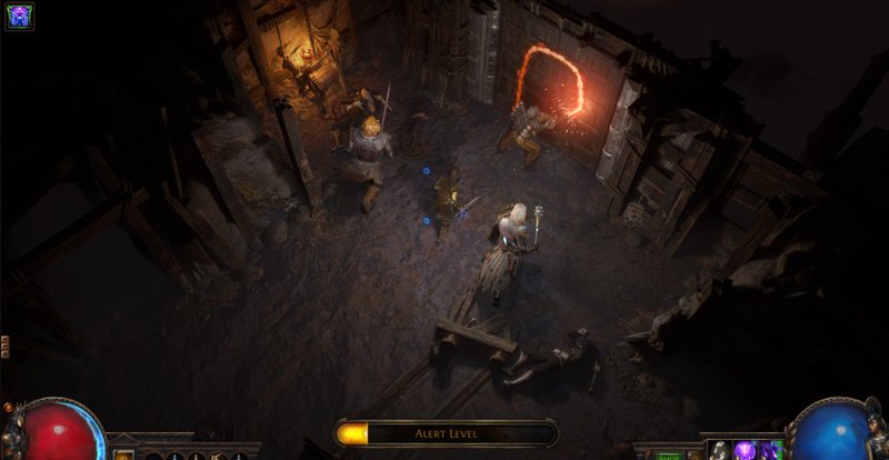 Na Rogue Harbour de Path of Exile Heist você contrata ajudantes para seu assalto em equipe