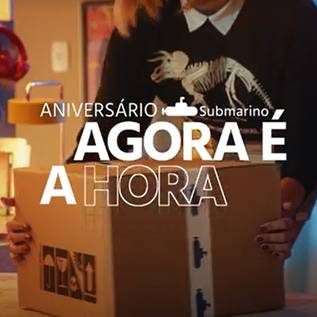 Imagem de Aniversário Submarino: cupons de até R$ 200 e cashback poderoso
