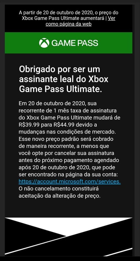 Xbox Live Gold e Xbox Game Pass Ultimate sofrerão aumento no Brasil - Xbox  Power