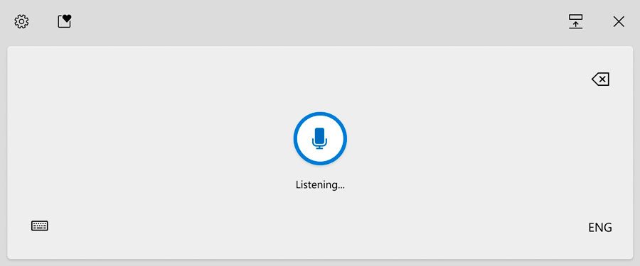 Nova interface de digitação por voz está em testes no Windows 10