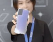 Chinesa mostra celular que muda de cor com vidro 'inteligente'