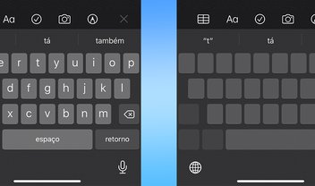 Como usar o teclado do iPhone e iPad como trackpad em textos