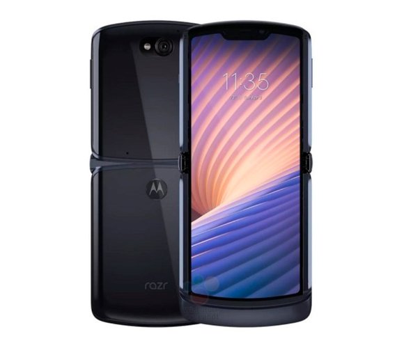 Suposto design do Motorola Razr 5G