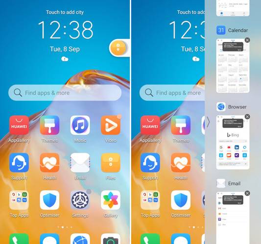 Interface customizada traz nova ferramenta para multitarefa