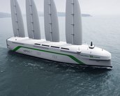 Navio movido a energia eólica poderá transportar até 7 mil carros