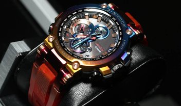 Casio lança relógio G-Shock retrô inspirado em relâmpagos vulcânicos