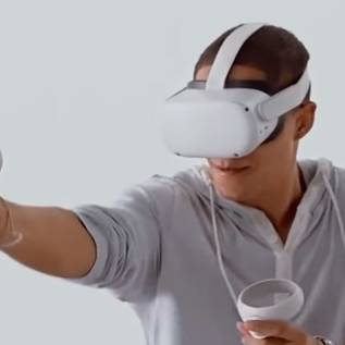 Imagem de Oculus Quest 2 é revelado sem querer pelo Facebook em vídeos