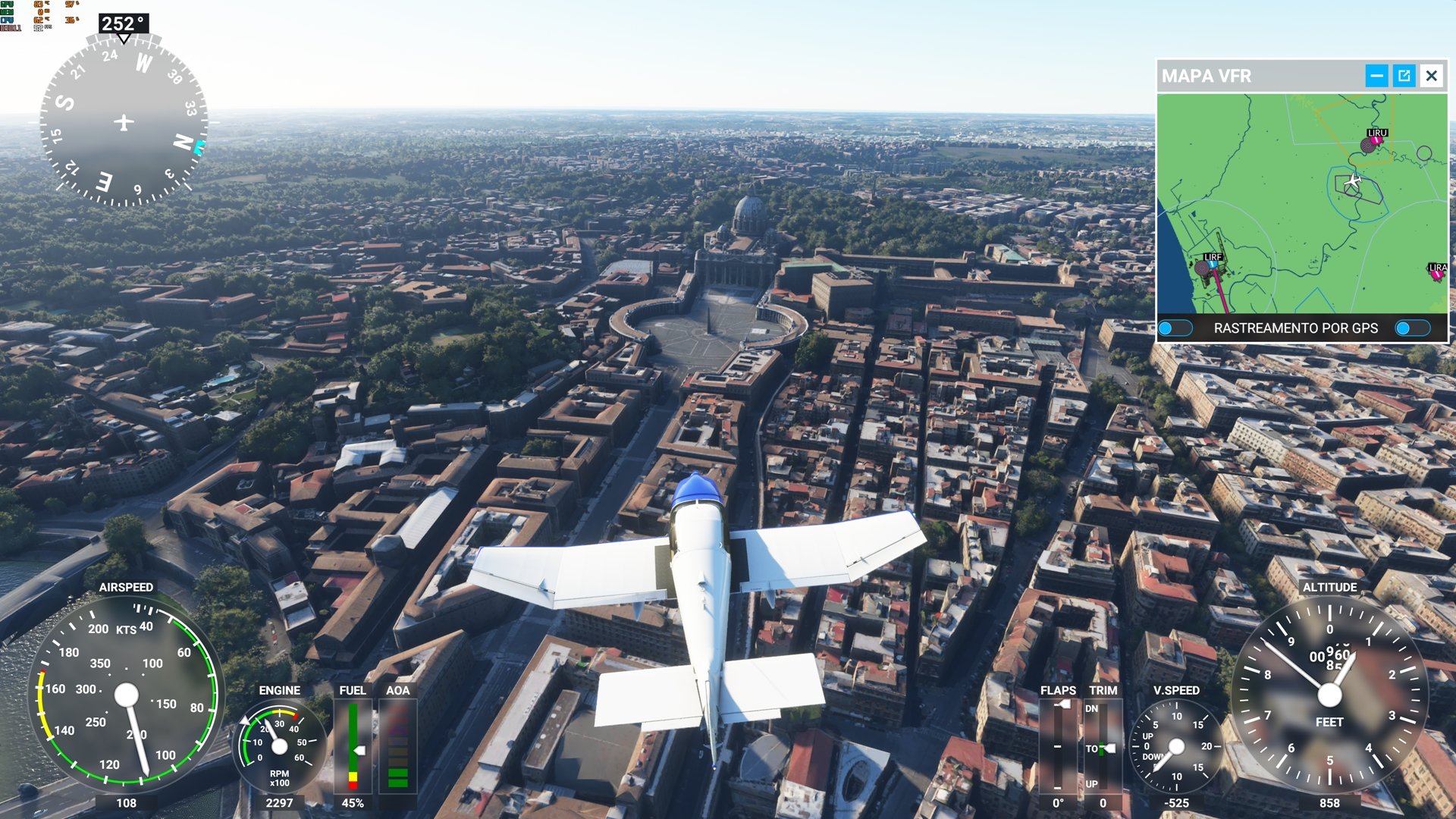 Análise de Microsoft Flight Simulator