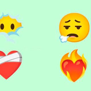 Imagem de Android terá emojis de coração machucado e pegando fogo em 2021