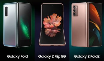 Do Galaxy Fold ao Z Fold 2: a evolução dos dobráveis da Samsung