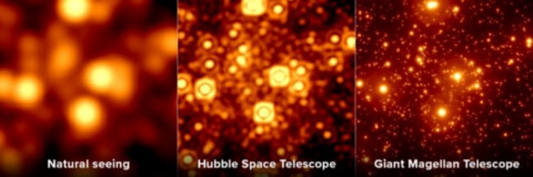 A qualidade de imagem do GMT será superior à fornecida pelo Hubble.