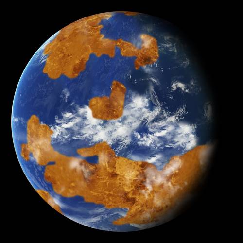 Segundo o estudo da NASA, as nuvens de tempestade poderiam ter protegido a antiga Vênus da forte luz do sol e tornado o planeta habitável.
