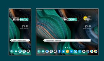 Celular dobrável da Xiaomi com tela tripla aparece em patente