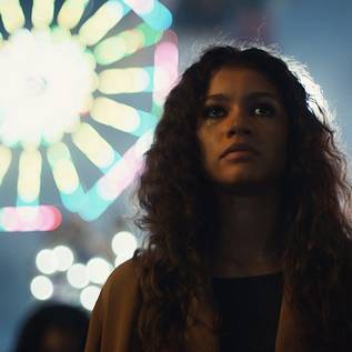 Imagem de Zendaya, de Euphoria, é a atriz mais jovem a vencer um Emmy