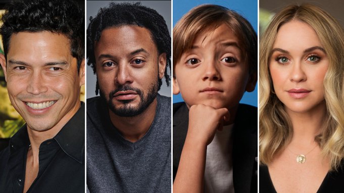 Da esquerda para direita: Anthony Ruivivar, Brandon McLaren, Jeremy Maguire e Becca Tobin.