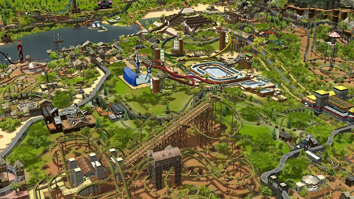 RollerCoaster Tycoon 3 está grátis na Epic Games Store; saiba como