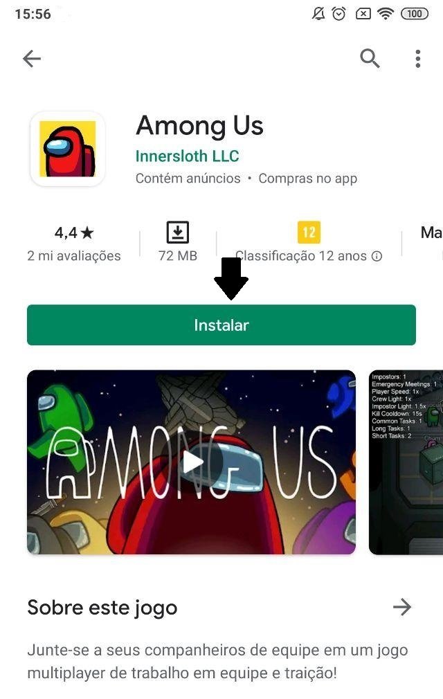 Among Us I Desinstalar I I Innersloth LLC Contém anúncios