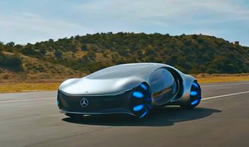 Mercedes lança protótipo de elétrico inspirado no filme 'Avatar'