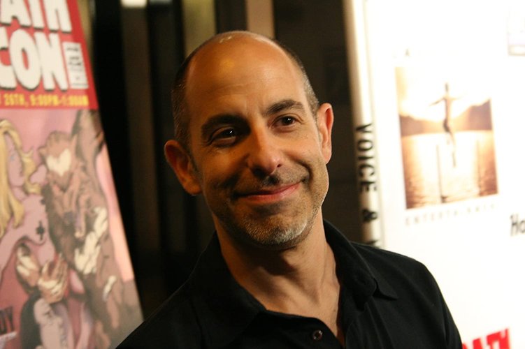 David S. Goyer em um evento de Batman Begins (2005)