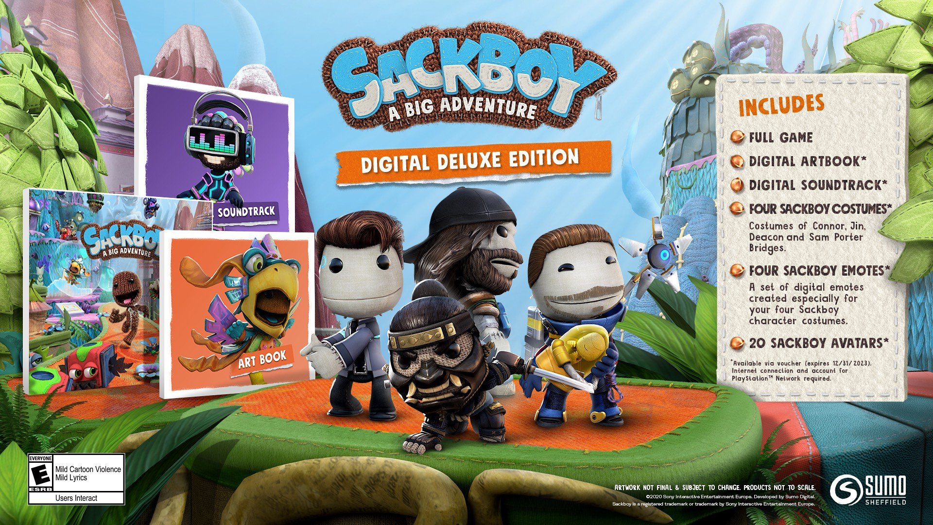 Sackboy: A Big Adventure (PS4/PS5): mutiplayer online é lançado via  atualização - GameBlast