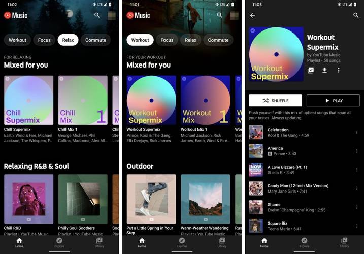 Os filtros modificam o algoritmo e personalizam o seu feed.