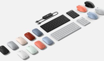 Microsoft anuncia novo mouse, teclado e outros acessórios