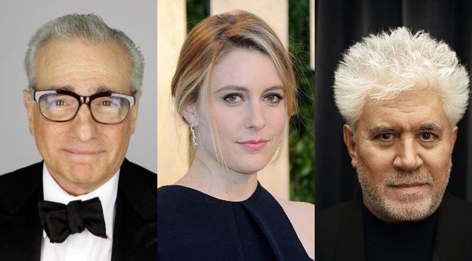 Almodovar, Greta Gerwig e Scorsese assinaram o documento