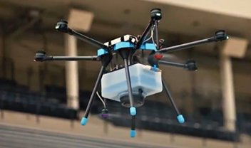 Covid-19: drones vão higienizar estádio nos EUA antes de eventos