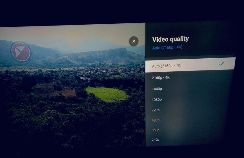 A opção de assistir vídeos em 4K começou a aparecer no YouTube da Apple TV