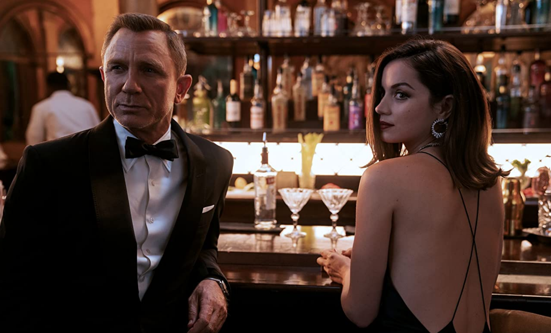 Daniel Craig e Ana de Armas em 'Sem Tempo para Morrer'
