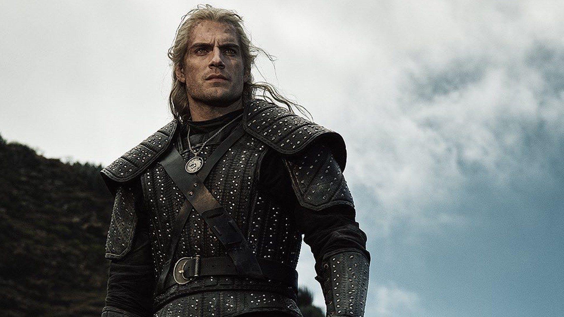 A roupa de Geralt na 1ª temporada de The Witcher. (Fonte: Netflix/Reprodução)