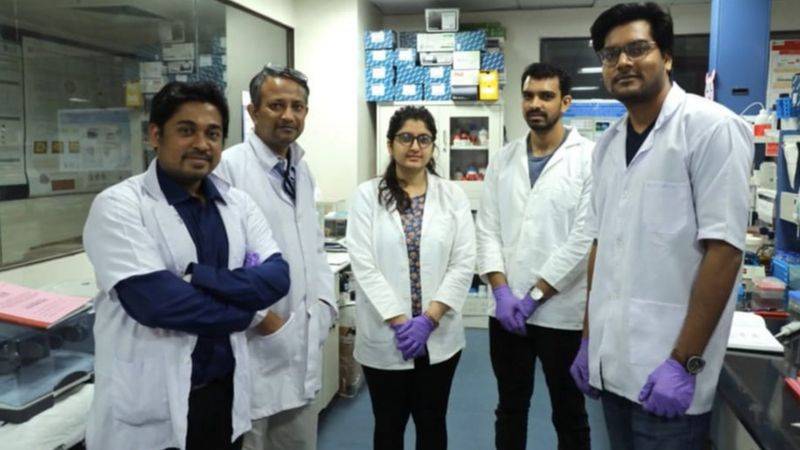 Equipe por trás do novo teste capaz de detectar covid-19.