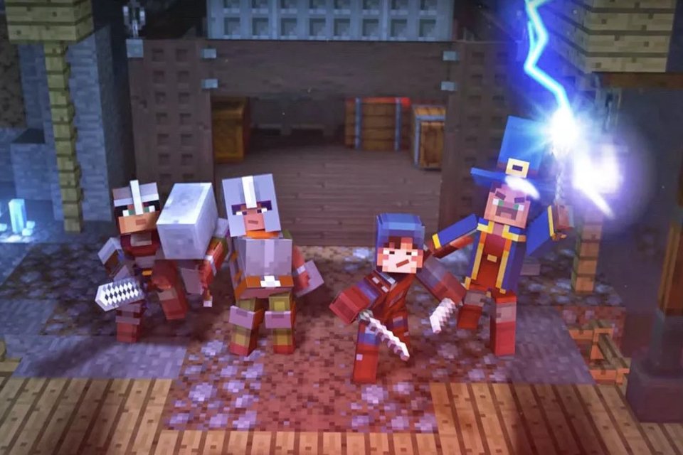 Data do cross-plataforma de Minecraft Dungeons é anunciado