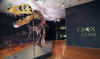 Fóssil de T-Rex é vendido por US$ 31,8 milhões em leilão