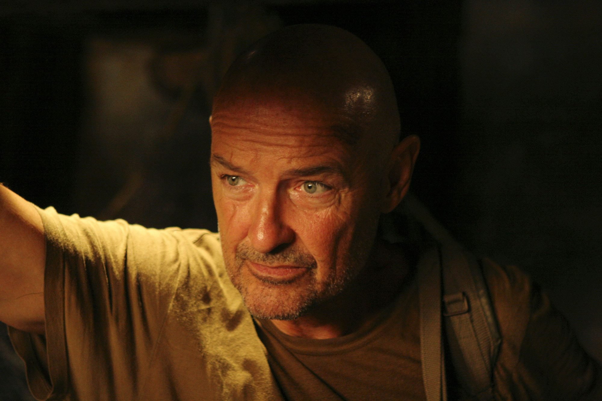 Terry O'Quinn no papel de John Locke, em Lost. (Fonte: American Broadcasting Company/Reprodução)
