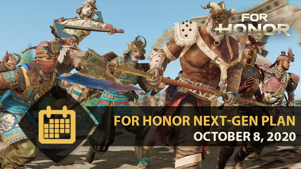 Anúncio oficial foi feito hoje (8) no site oficial do For Honor