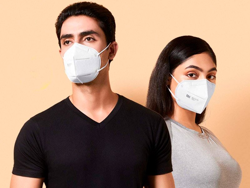 A nova máscara da Xiaomi está disponível somente na Índia