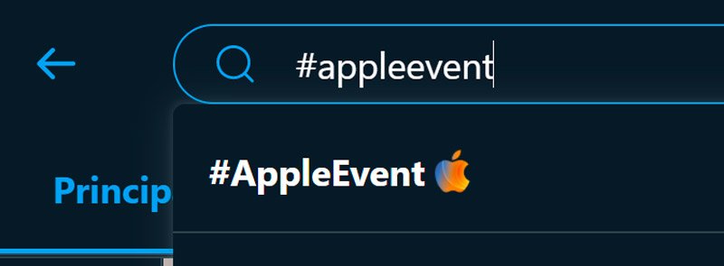 A hashtag especial da Apple está disponível por tempo limitado