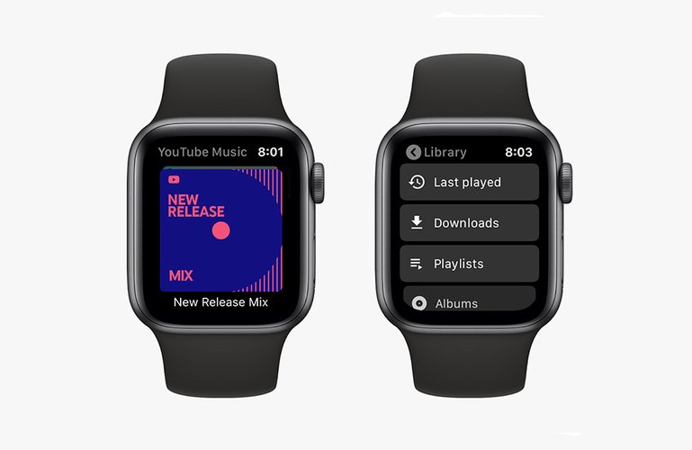 App remoto do YouTube Music para o Apple Watch vai permitir comandos básicos.