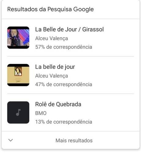 qual é a música Google