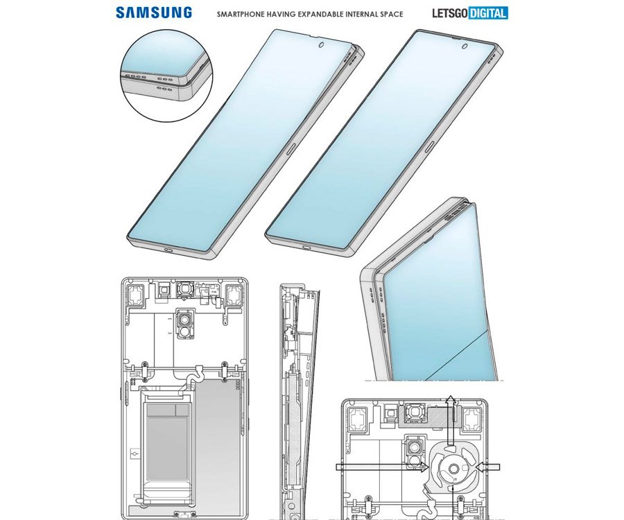 A patente foi registrada pela Samsung em fevereiro de 2020