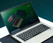 Acer anuncia notebooks Spin, Swift e Aspire com novas CPUs Intel