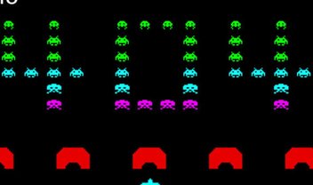 Space Invaders: jogue o game em página de erro no site da Taito