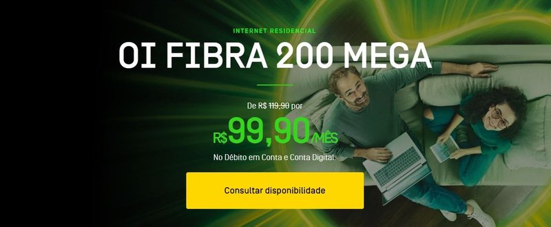 Oi Fibra 200 Mega